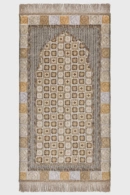 Brownish Croshet Medical Prayer Mat - Luxury Prayer Mat Qatar | Arcadia