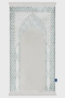 Imperial Mint Green Naseej Prayer Mat