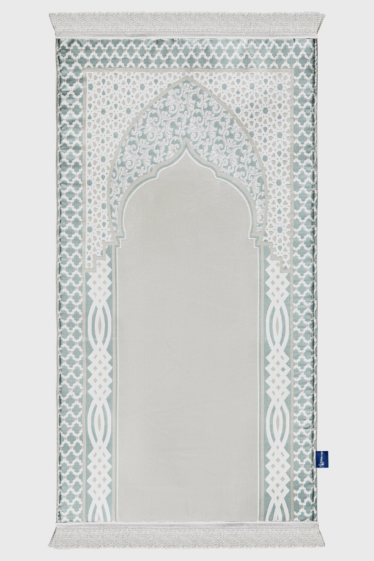 Imperial Mint Green Naseej Prayer Mat