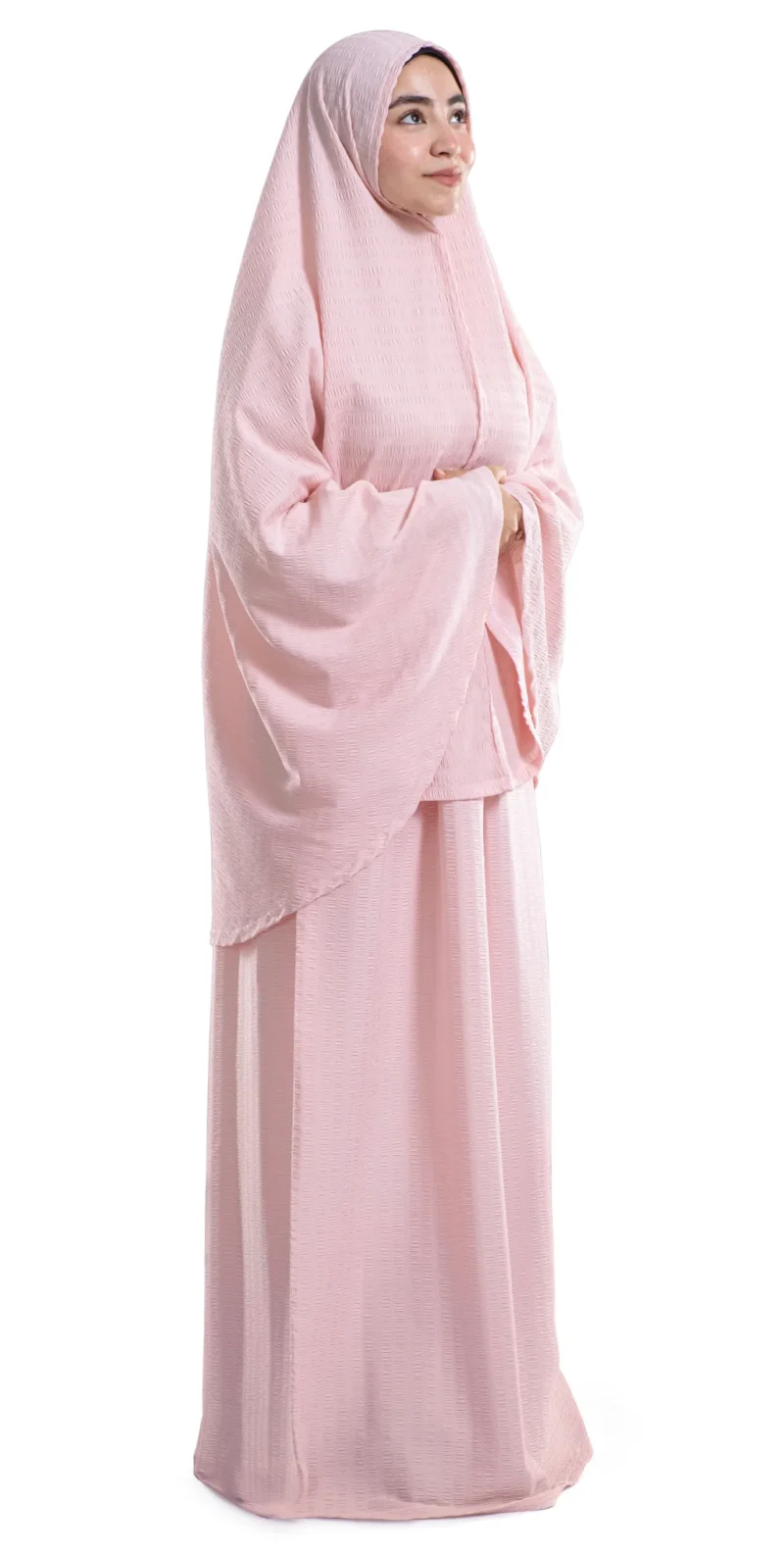 Pink Minimal Islamic Prayer Wear