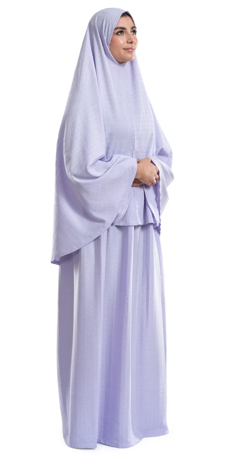 Lavender Minimal Islamic Prayer Wear