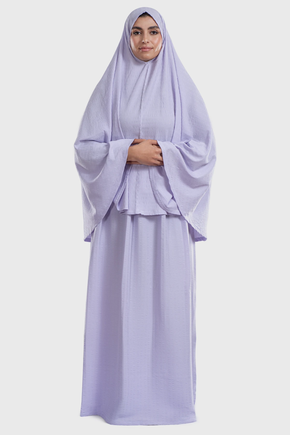 Lavender Minimal Islamic Prayer Wear