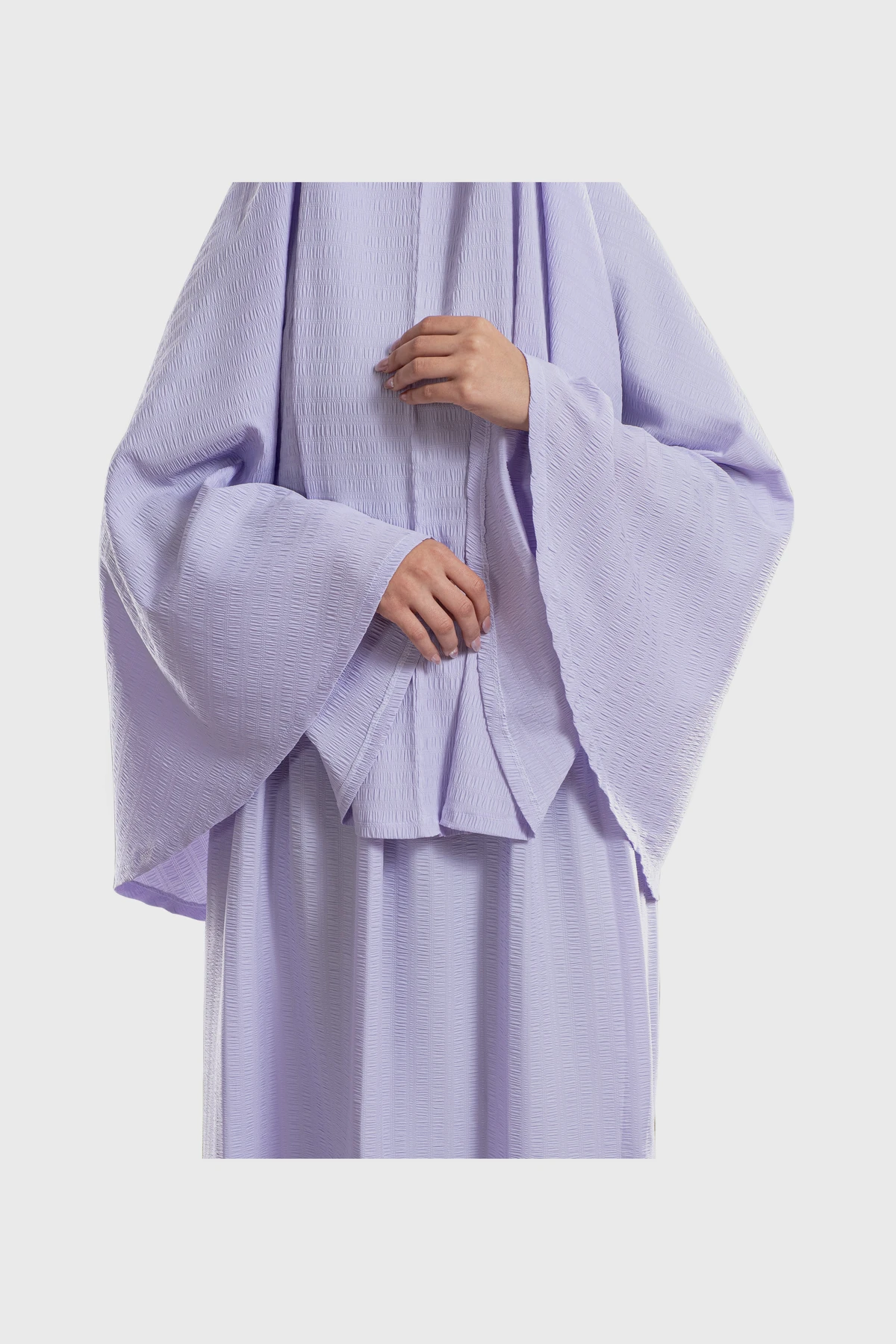 Lavender Minimal Islamic Prayer Wear - Image 3