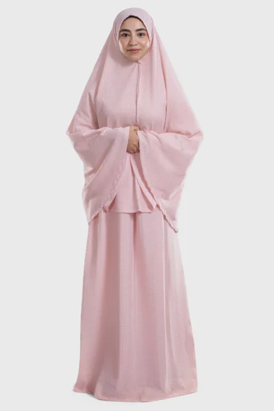 Pink Minimal Islamic Prayer Wear