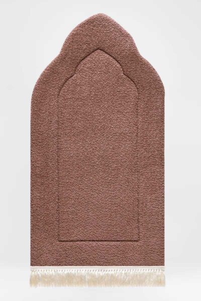Cashmere Arched Plain Prayer Mat