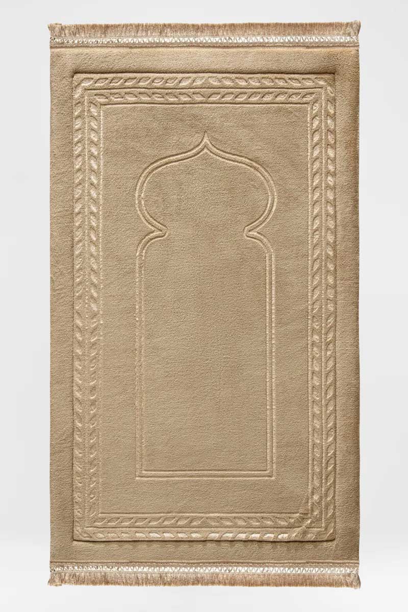 Bronz Emboss Prayer Mat