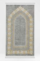 Gris Fluer Arch Unpadded Sejadah.