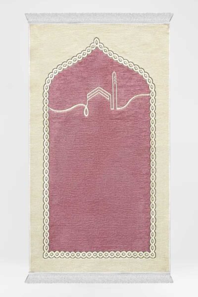 Rose Arched Kaaba Unpadded Sejadah