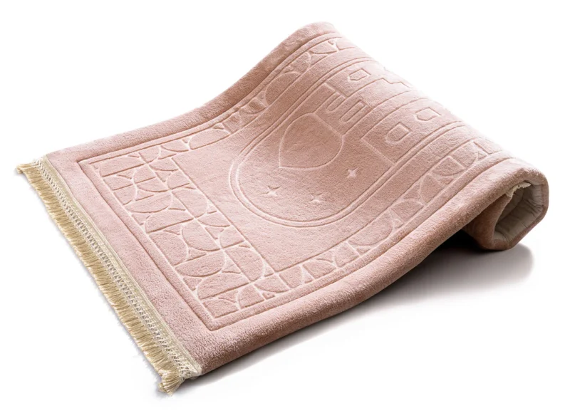 Alternative view of Blush Pink Emboss Prayer Mat