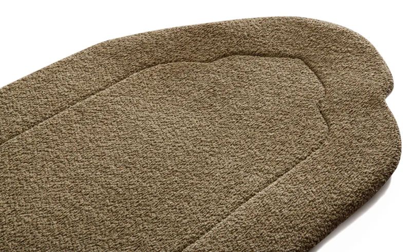 Tan Arched Plain Prayer Mat - Image 3