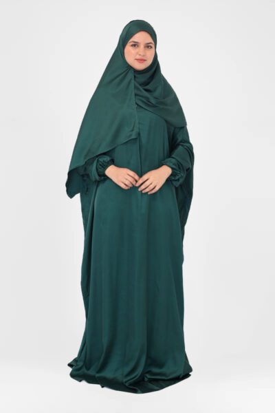 Al-Rawdah Satin Prayer Dress