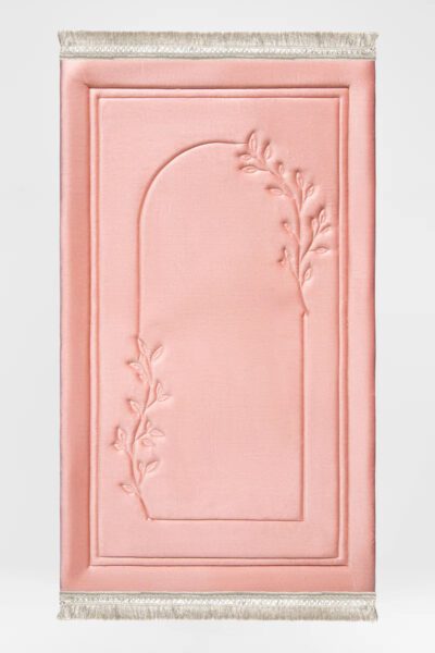 Rose Pink Capitone Prayer Mat