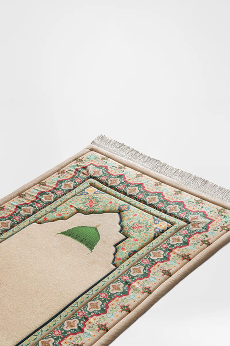 Al-Nabawi Mosque Premium Prayer Mat - Image 3