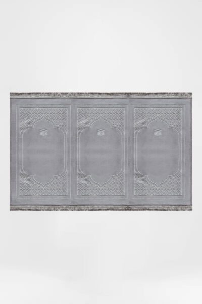 Trio Grey Jama'ah Prayer Mat