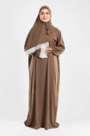 Cocoa Lace Islamic Prayer Wear