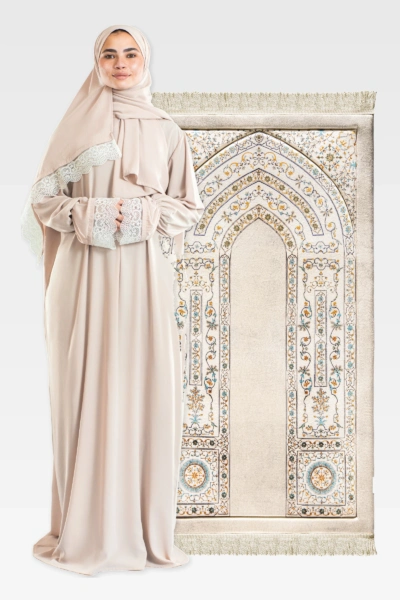 AL-Noor Lace Prayer Set