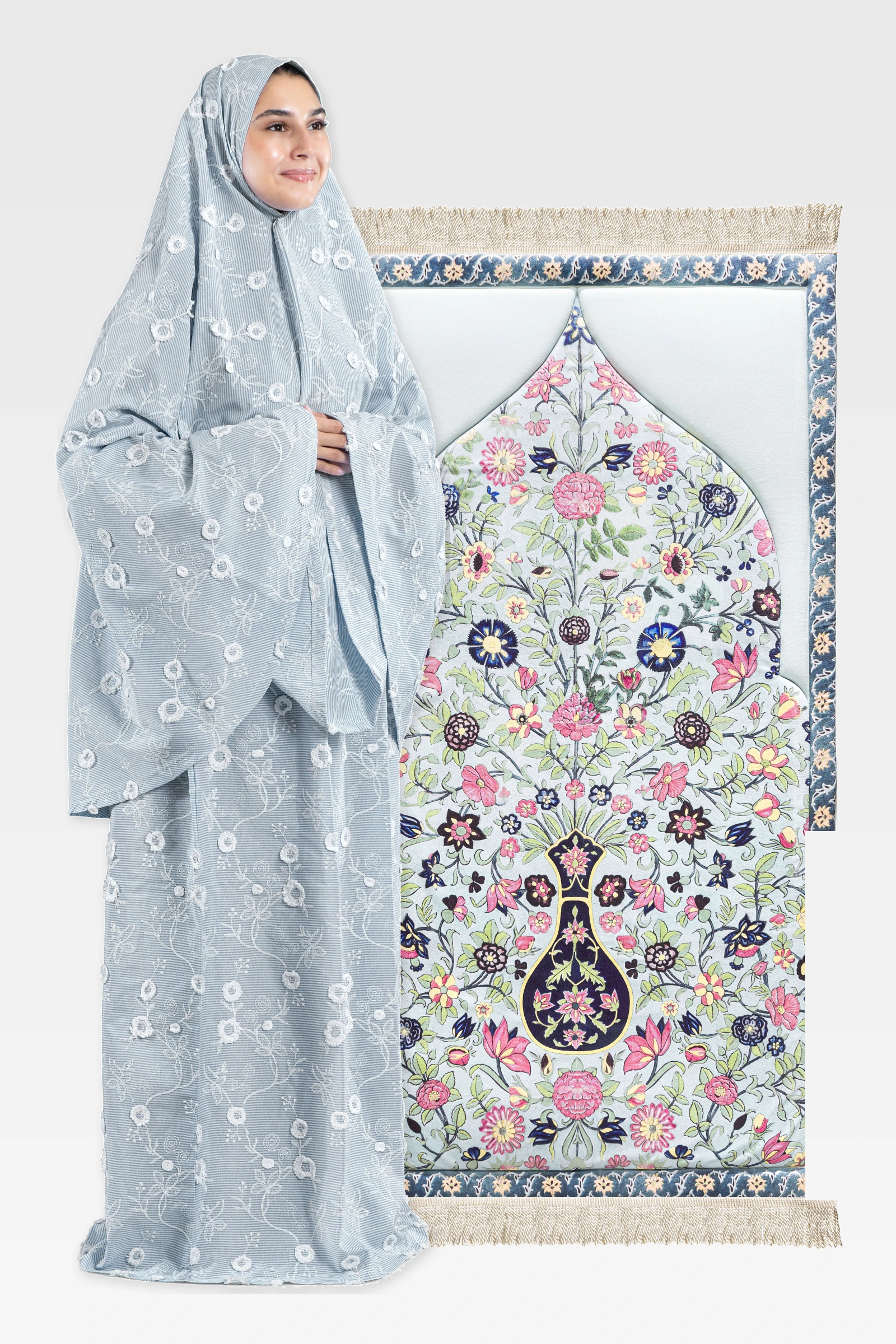 Blooming Rose Prayer Set - Image 2
