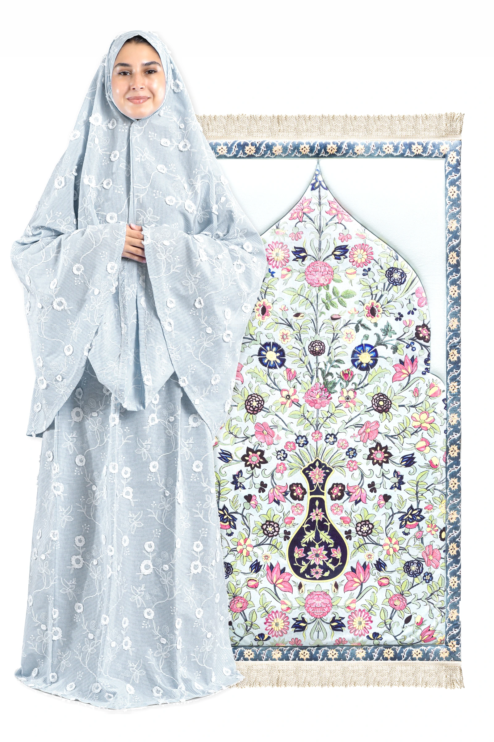 Blooming Rose Prayer Set - Luxury Prayer Set Qatar | Arcadia