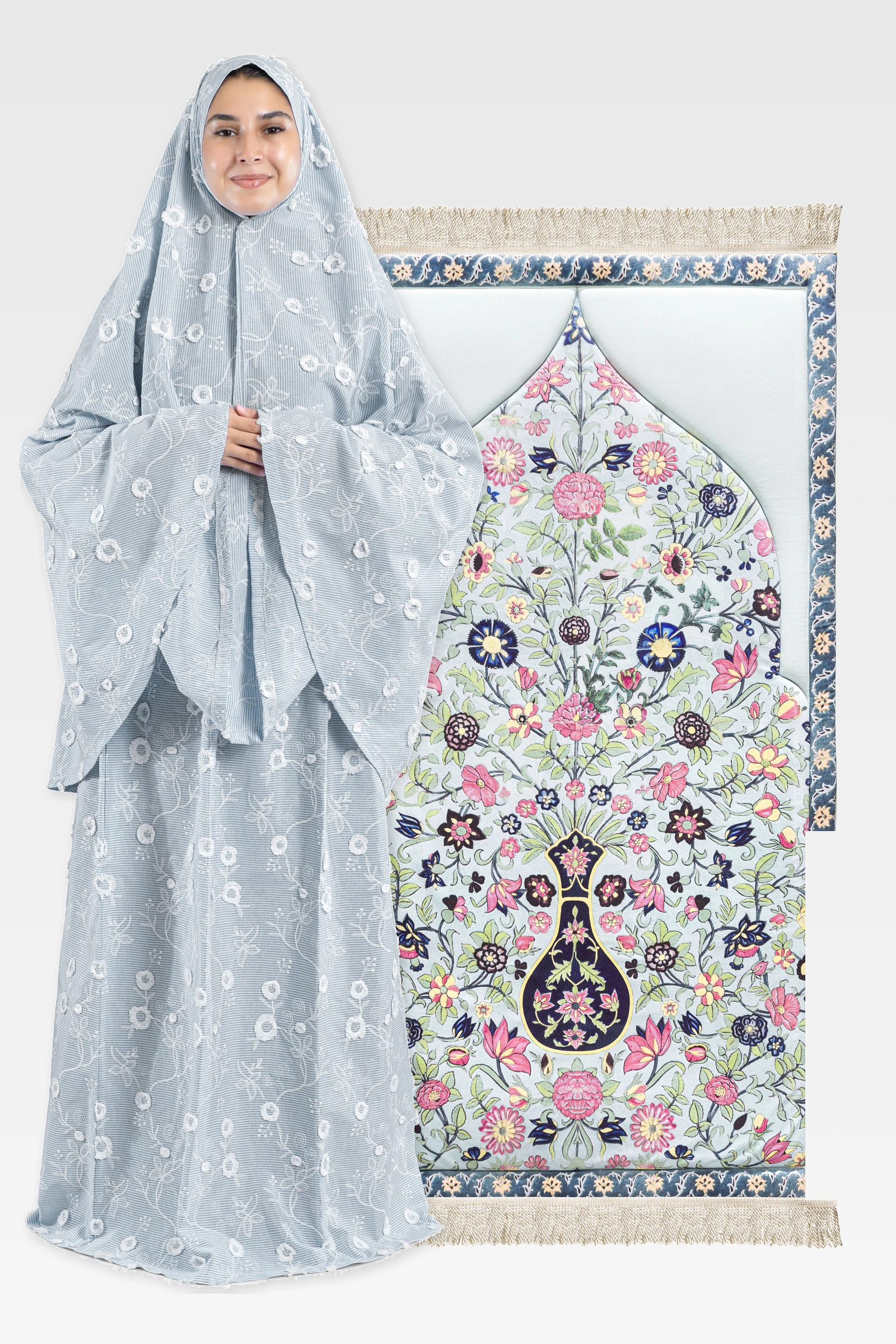 Blooming Rose Prayer Set