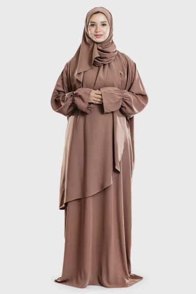 Earthly Rêve crepe Prayer Dress