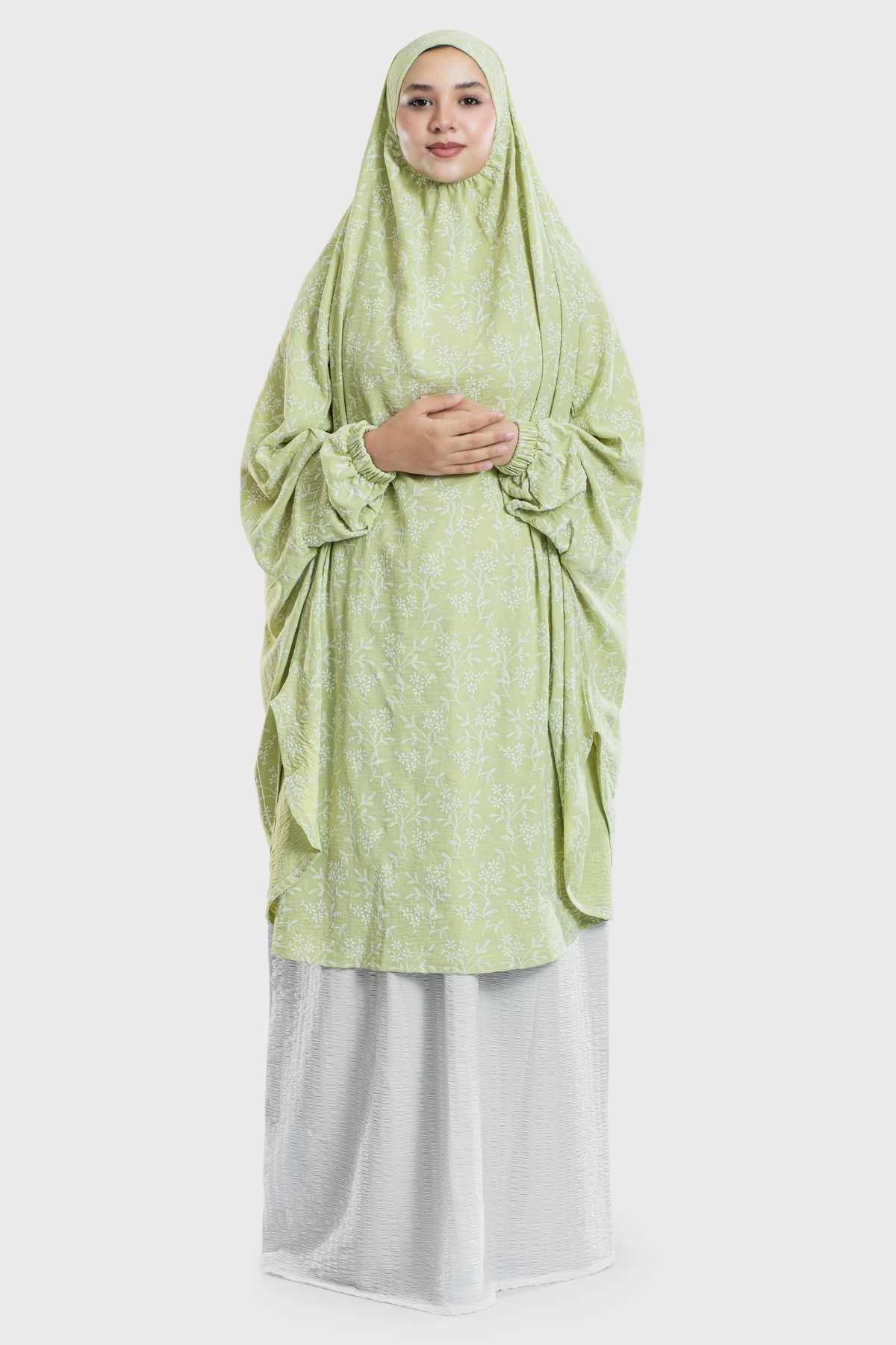 Pastel Pistachio Blooming Dream Prayer Wear