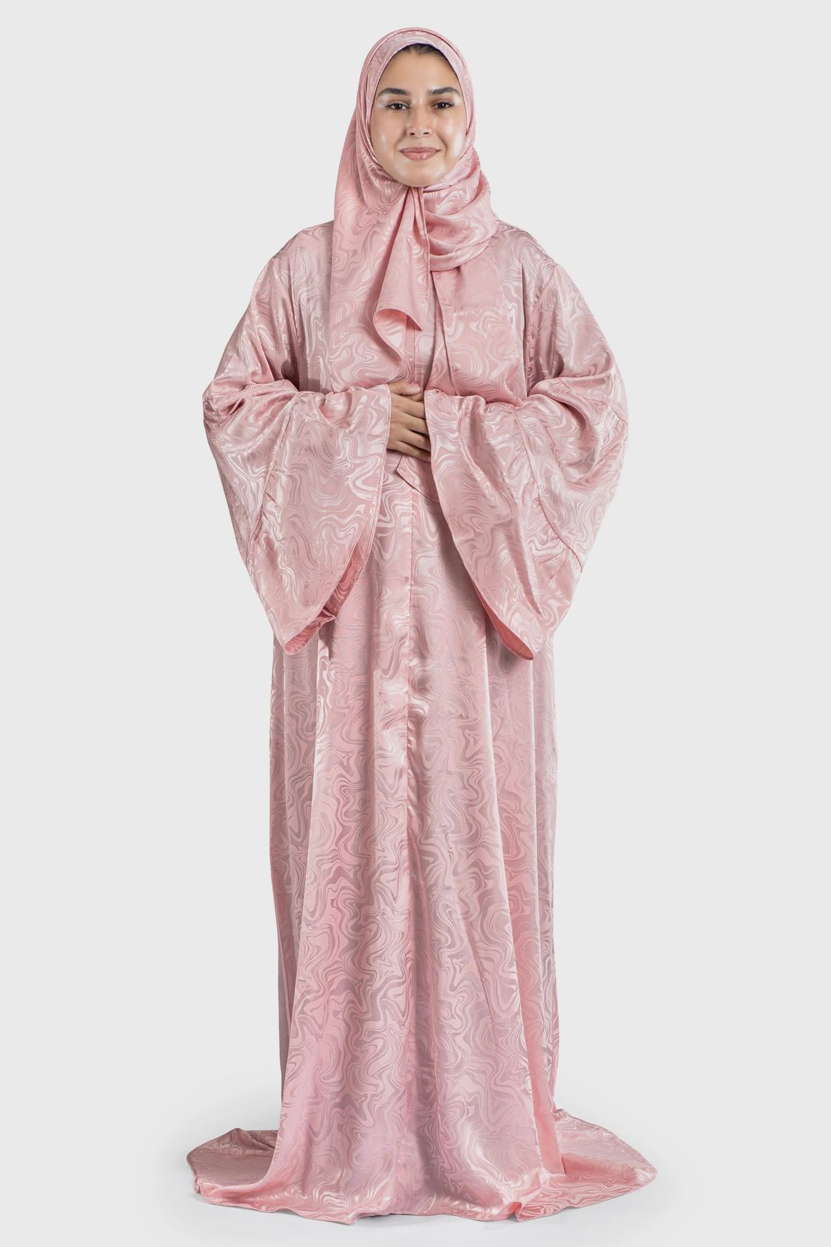 Rosewave A Dream In Satin Prayer Dress